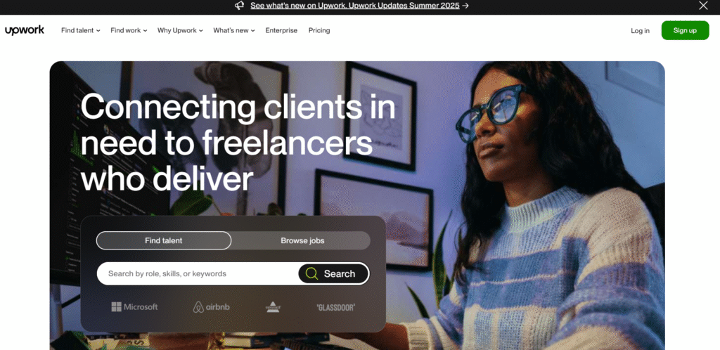 Upwork website image